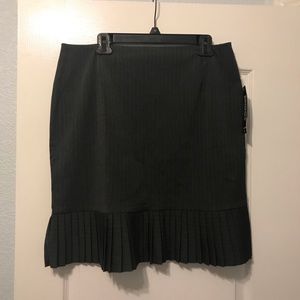 Pin Stripe Grey Skirt